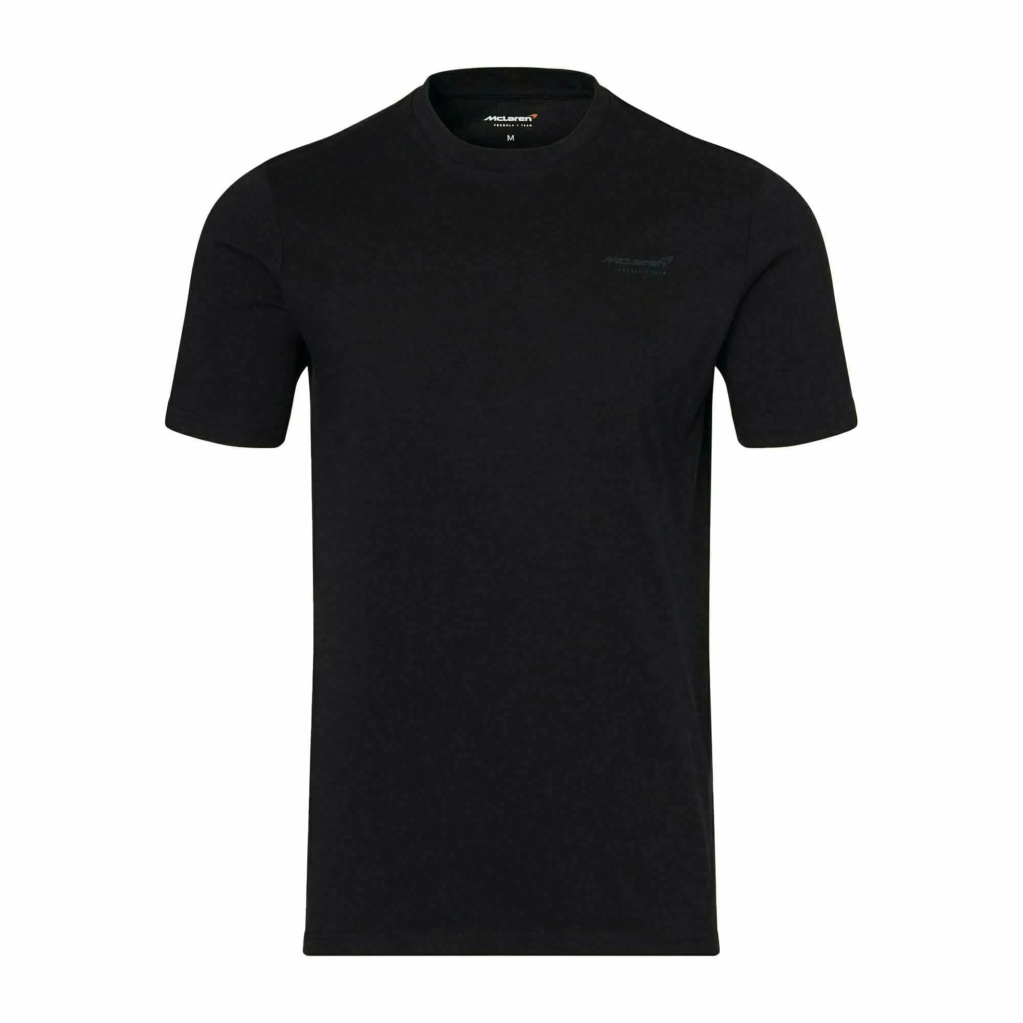 McLaren F1 Men's Core Essentials Small Logo T-Shirt -Black/Papaya/Storm Gray/White/Phantom