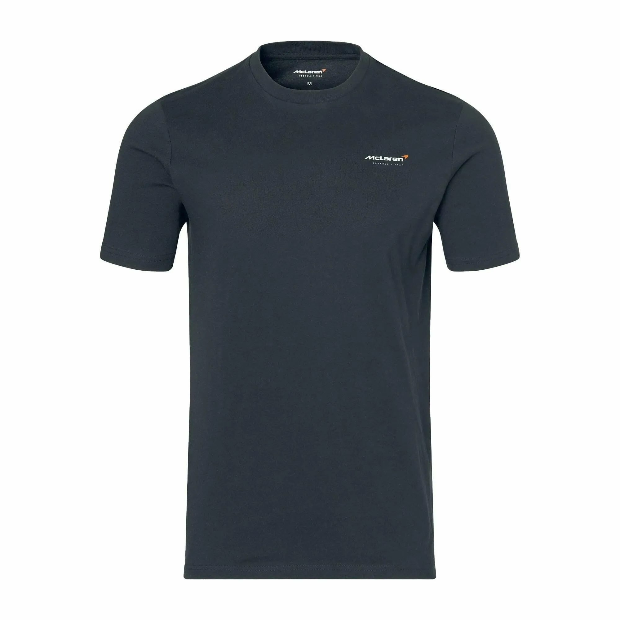 McLaren F1 Men's Core Essentials Small Logo T-Shirt -Black/Papaya/Storm Gray/White/Phantom