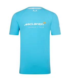 McLaren F1 Men's Lifestyle T-Shirt- Black/Dark Gray/Light Gray/Papaya/Blue/White