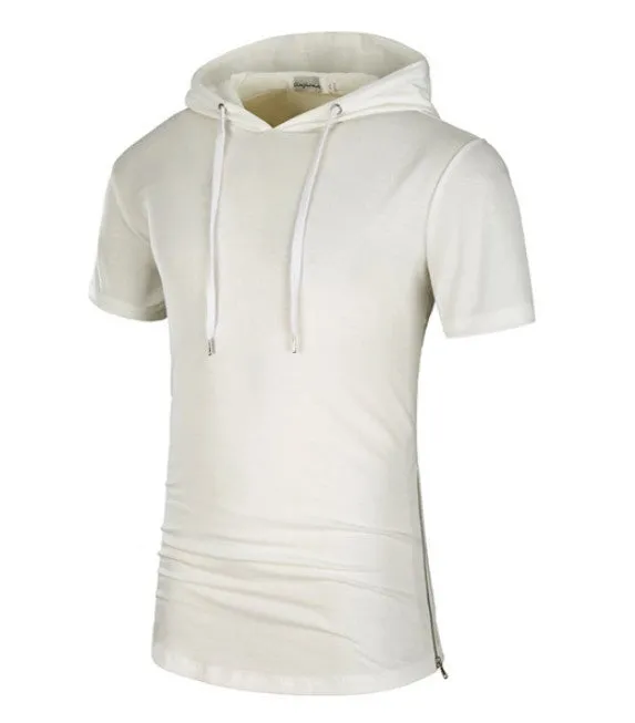 Men Stylish Hooded T-Shirt