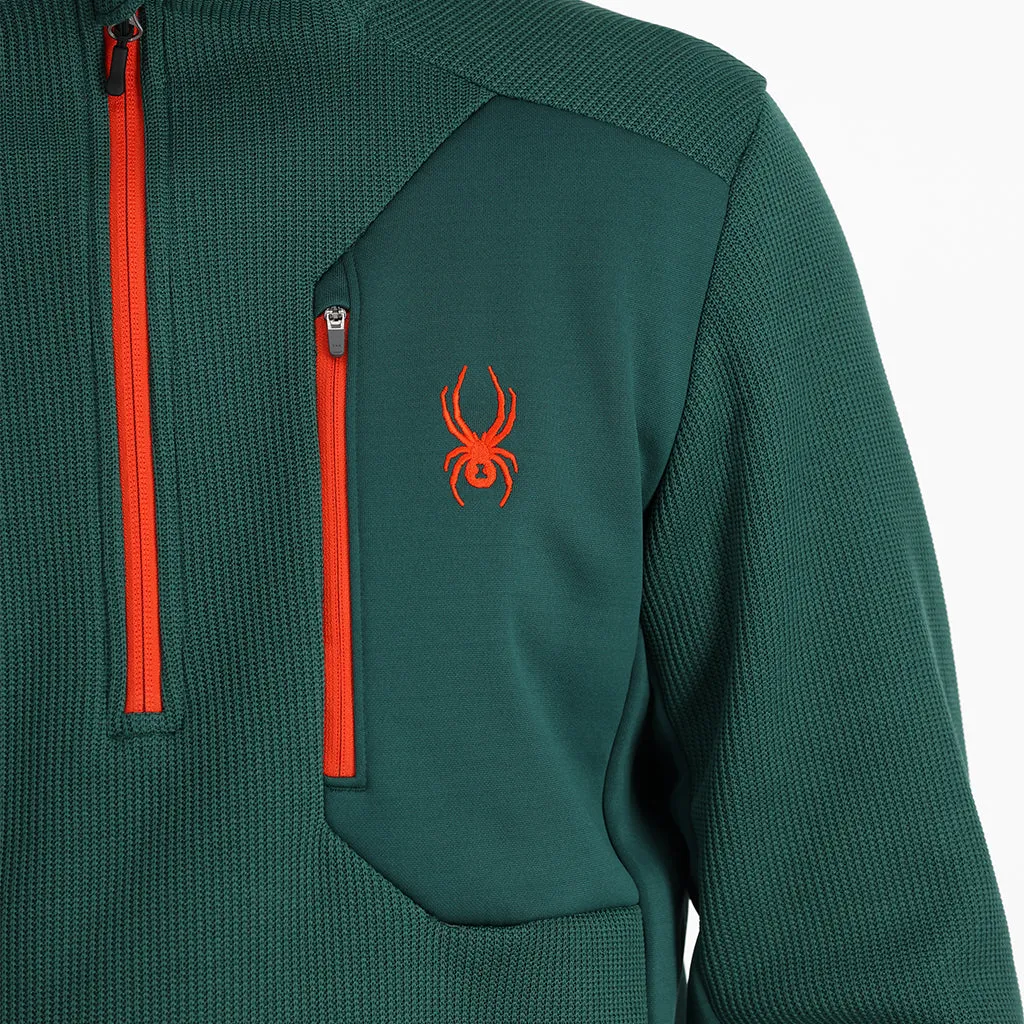 Mens Bandit Half Zip - Cypress Green