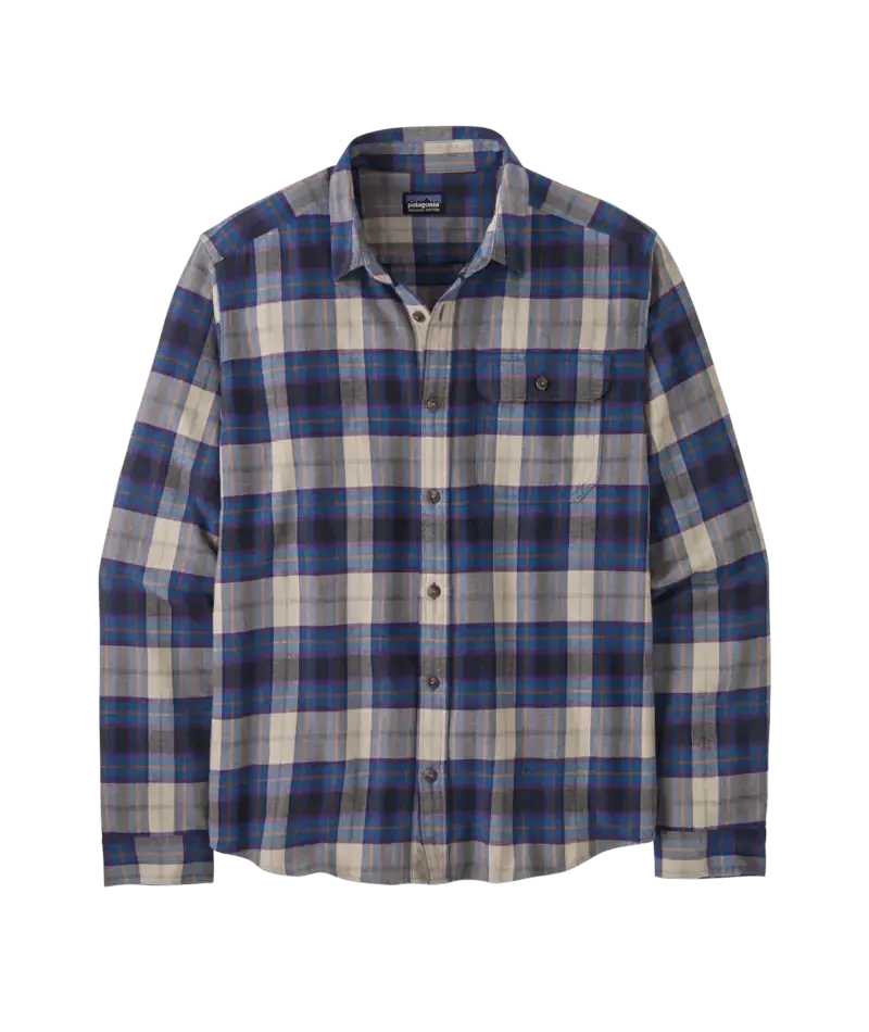 Men's Long-Sleeved Lightweight Fjord Flannel Shirt