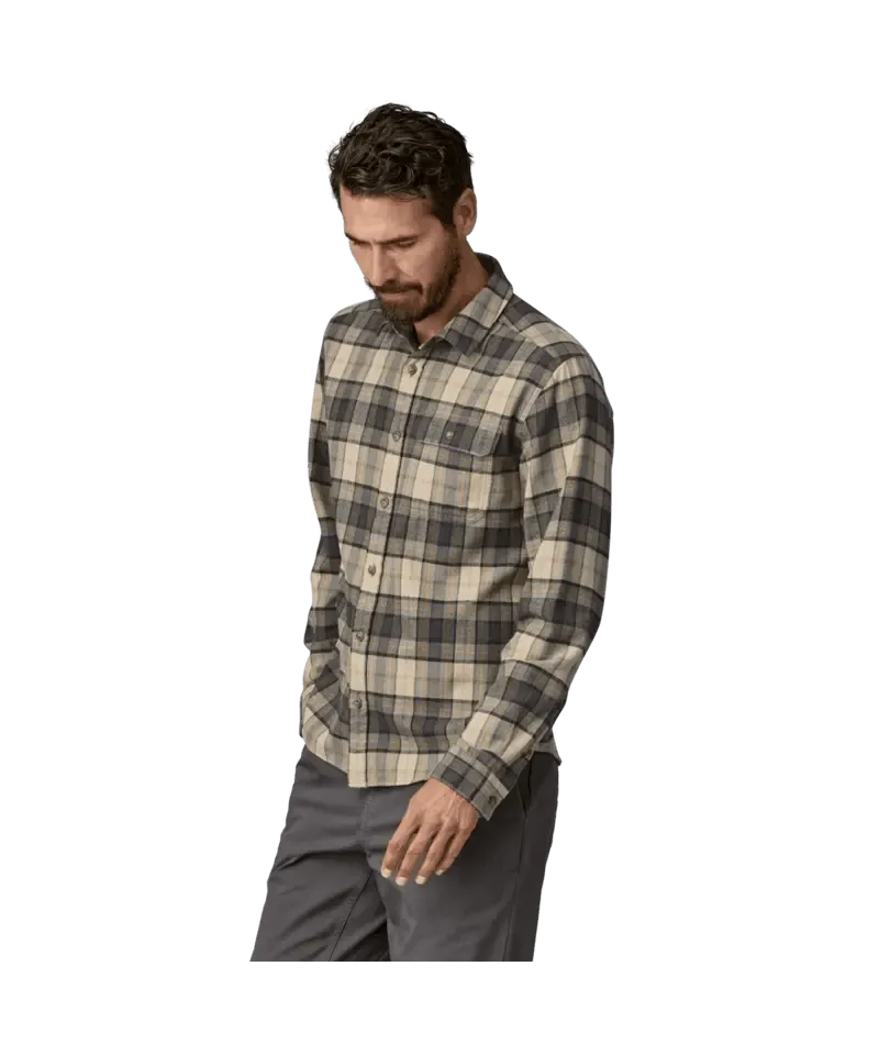 Men's Long-Sleeved Lightweight Fjord Flannel Shirt