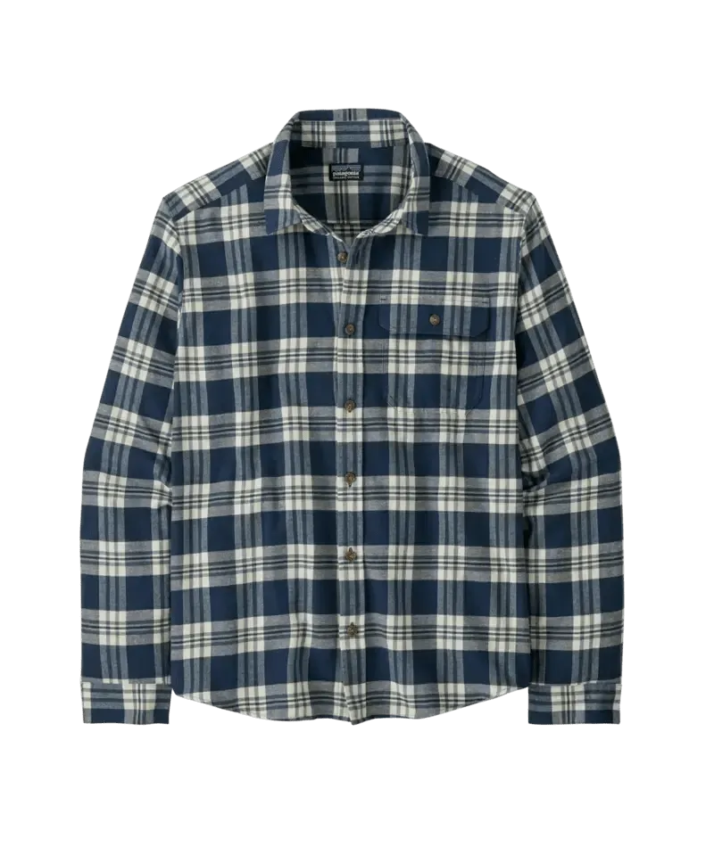 Men's Long-Sleeved Lightweight Fjord Flannel Shirt