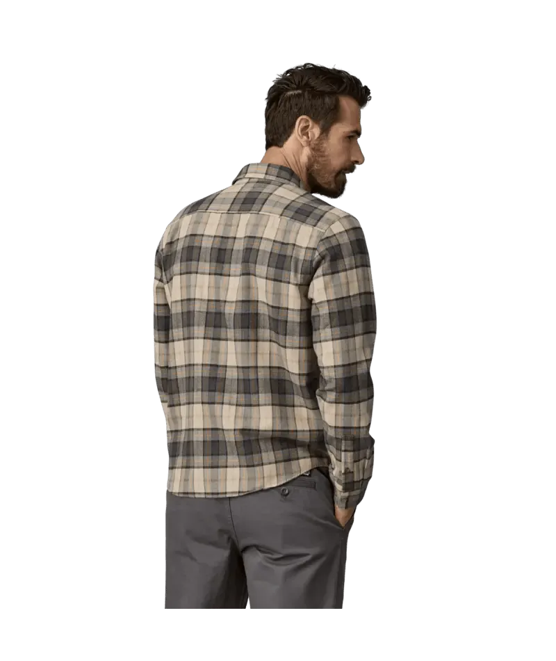 Men's Long-Sleeved Lightweight Fjord Flannel Shirt