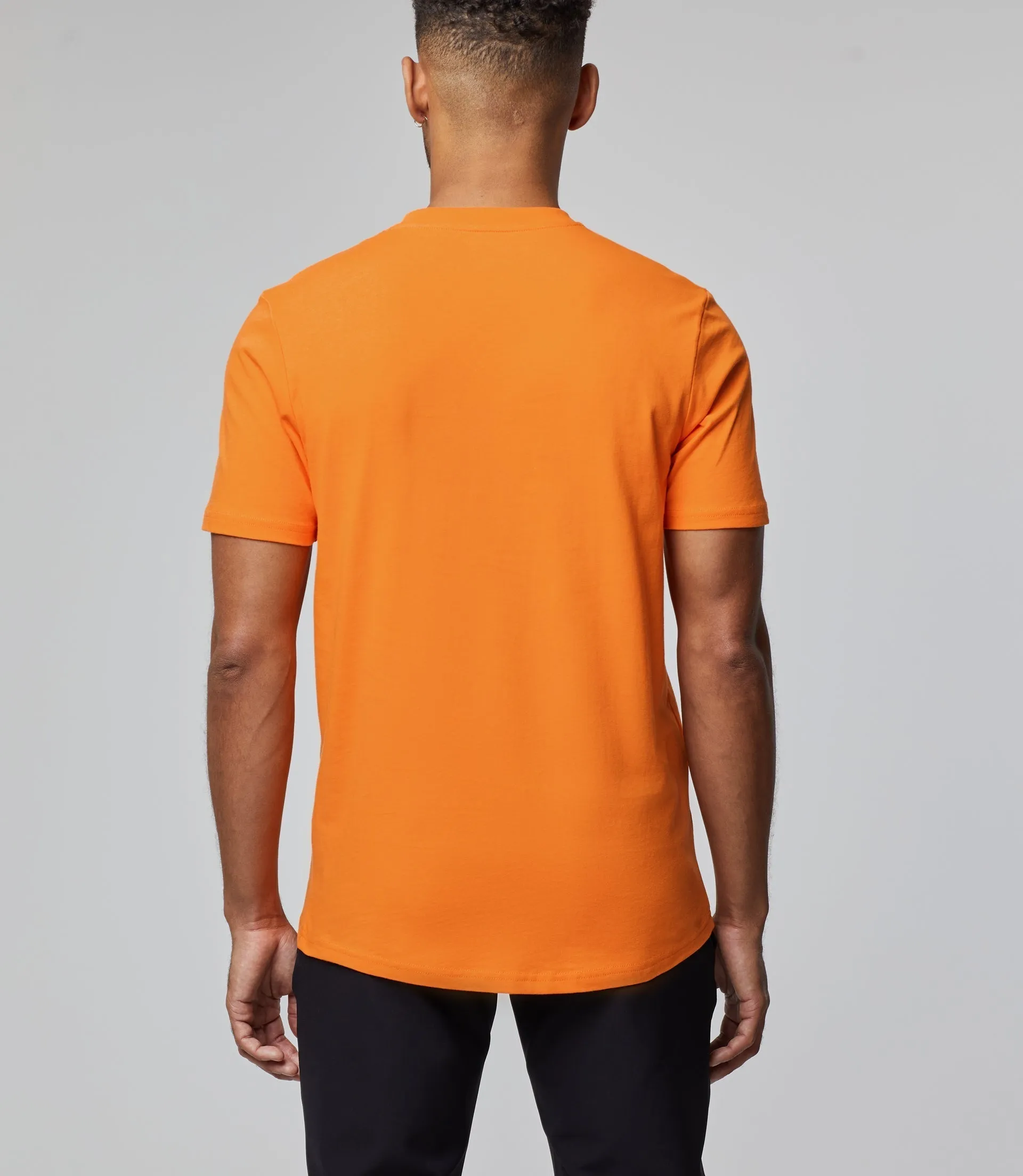 Mens Team Core Essentials T-Shirt Papaya