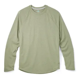 Momentum Long Sleeve in Heather Olive