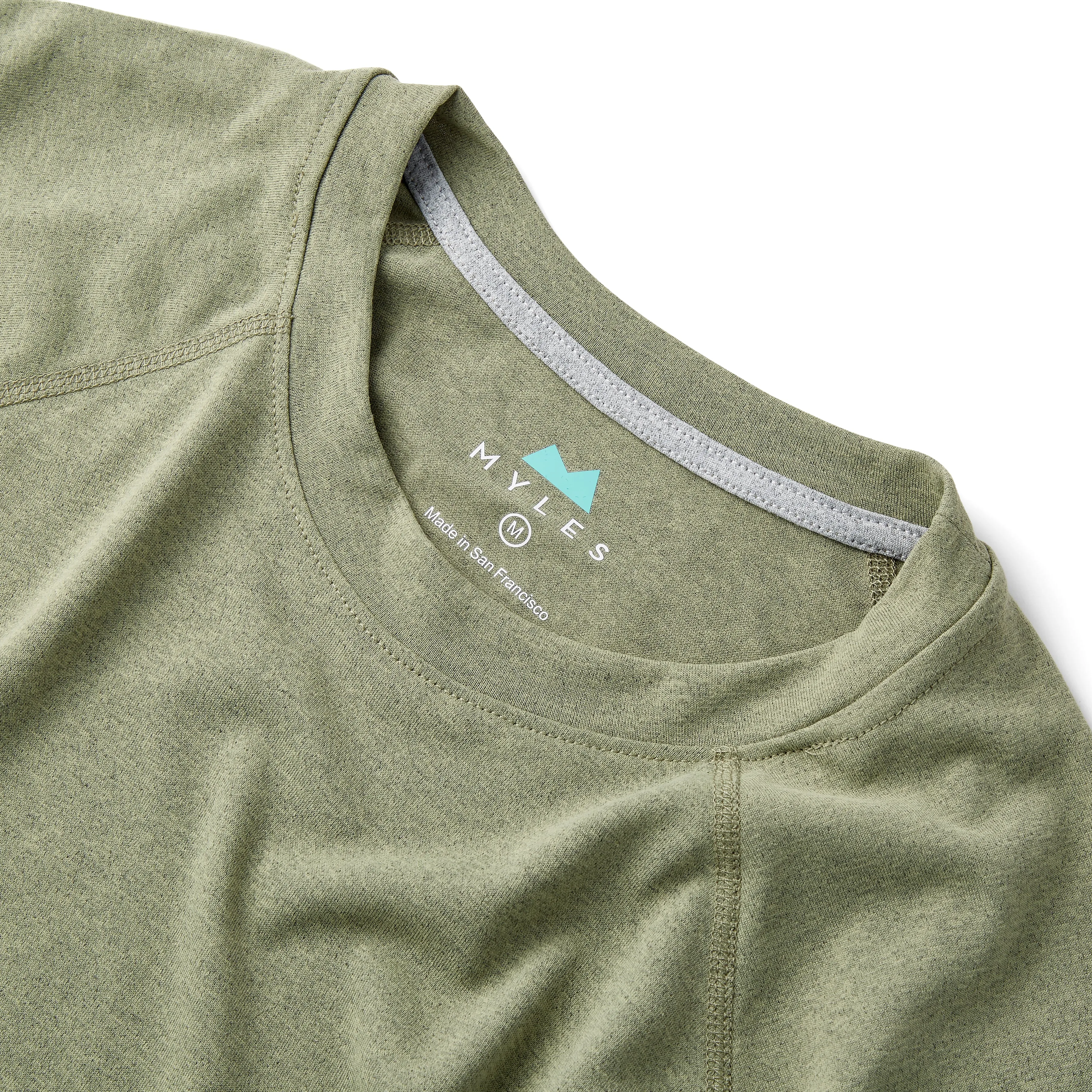 Momentum Long Sleeve in Heather Olive