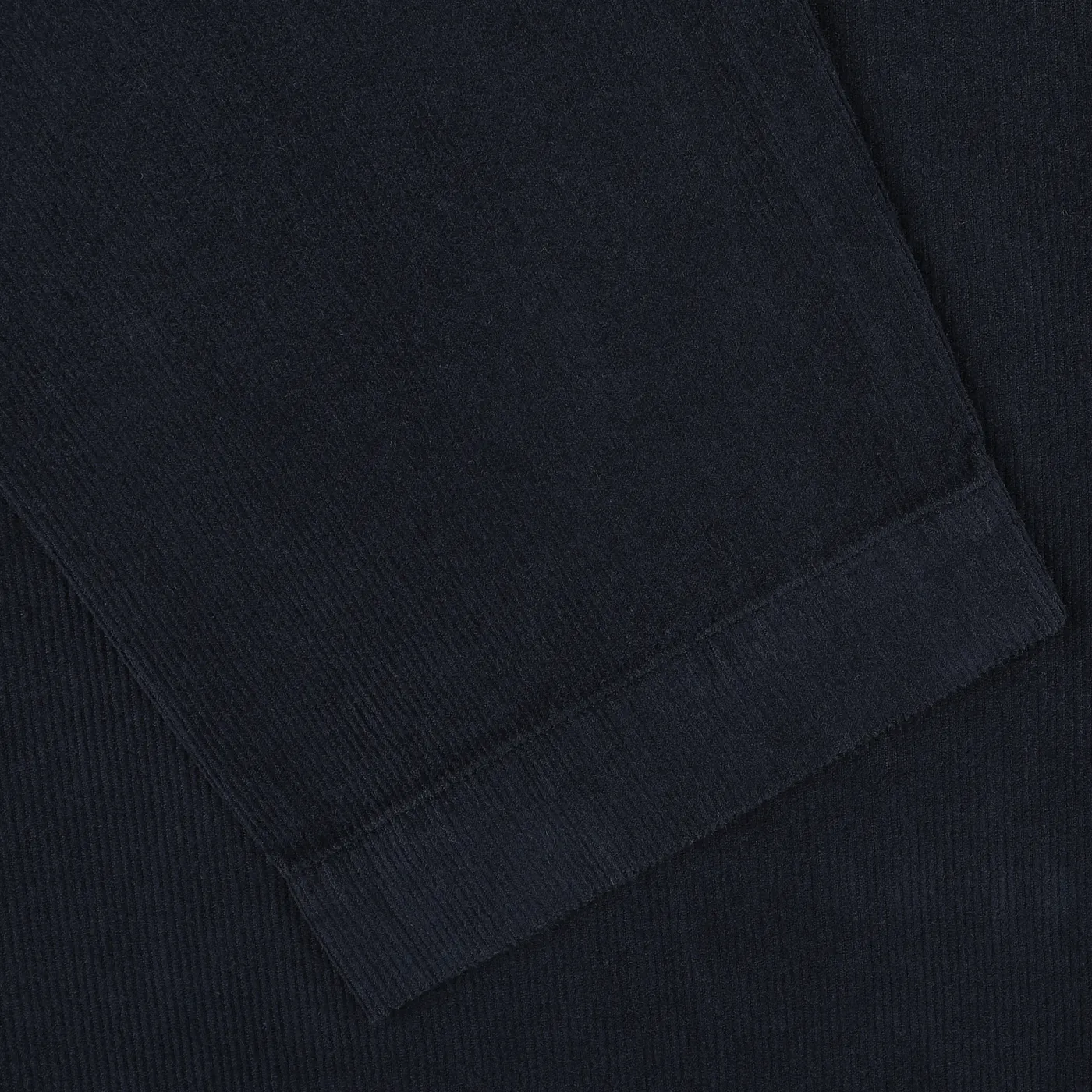 Navy Fine Corduroy Bakers Overshirt