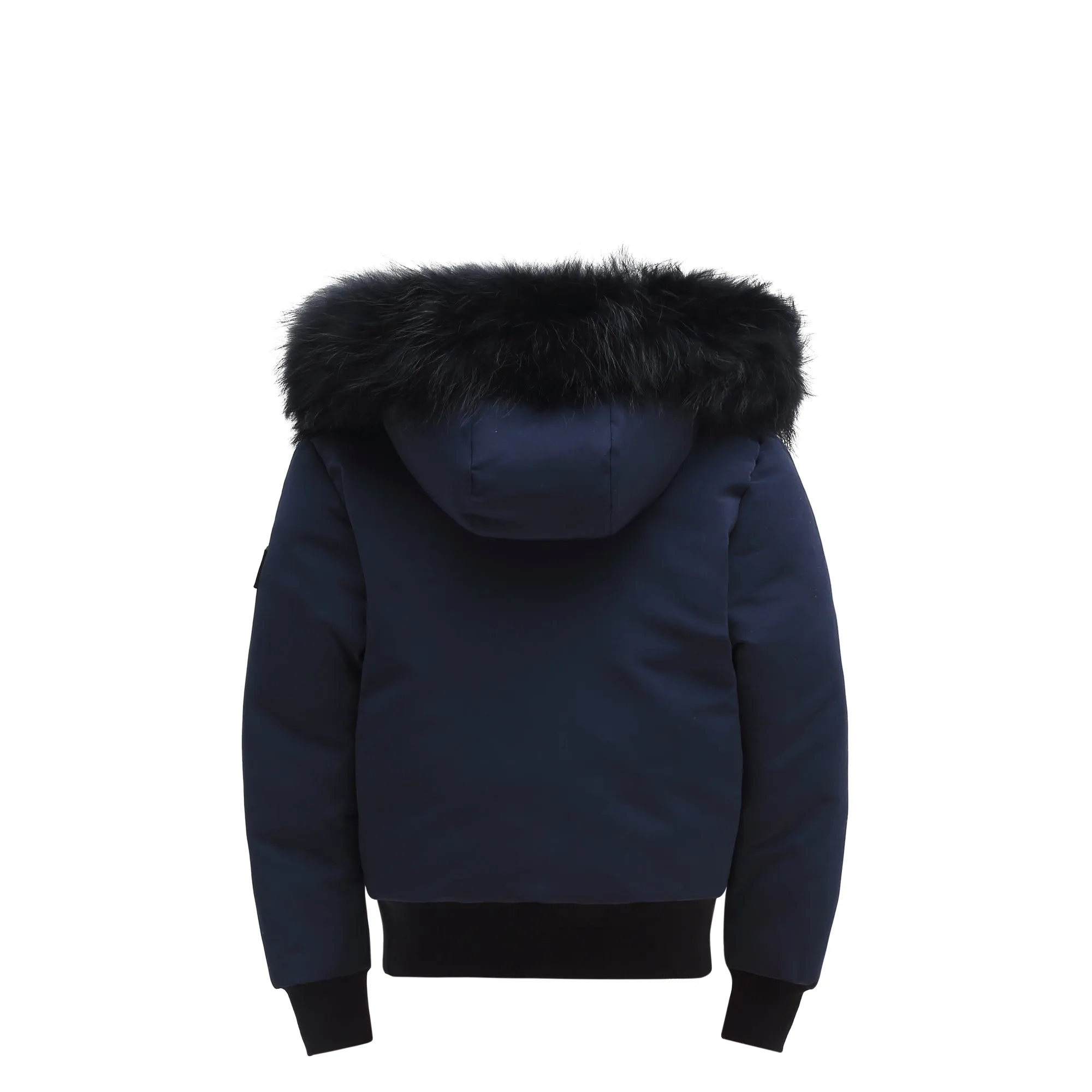 Wintercrest Navy Boys Coat with Faux Fur Trim