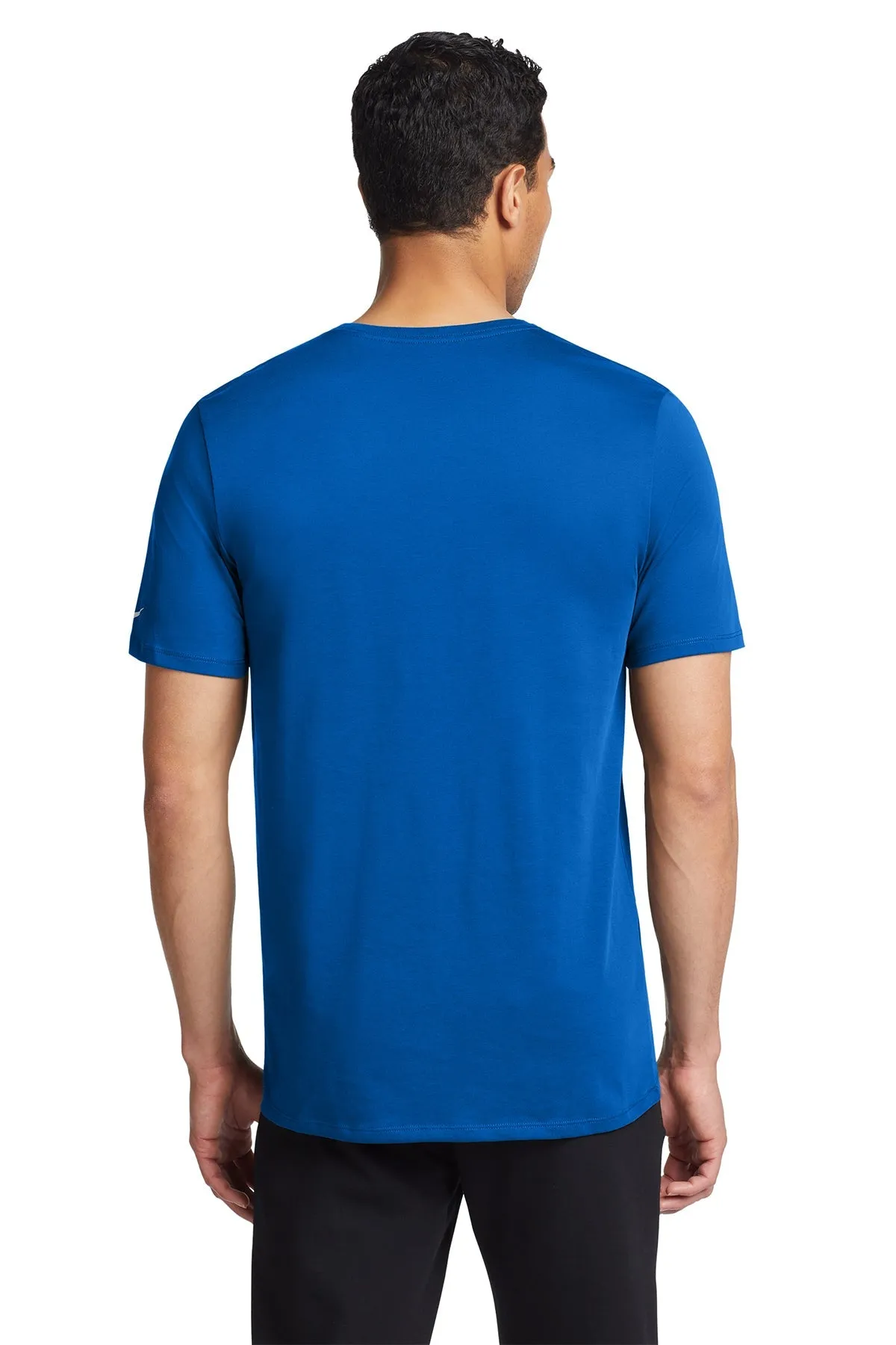 Nike DriFIT Cotton Poly Tee, Game Royal [ME Elecmetal]