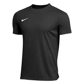 Nike Youth Park VII Short Sleeve Jersey BV6742 010 Black & White Small T-Shirt