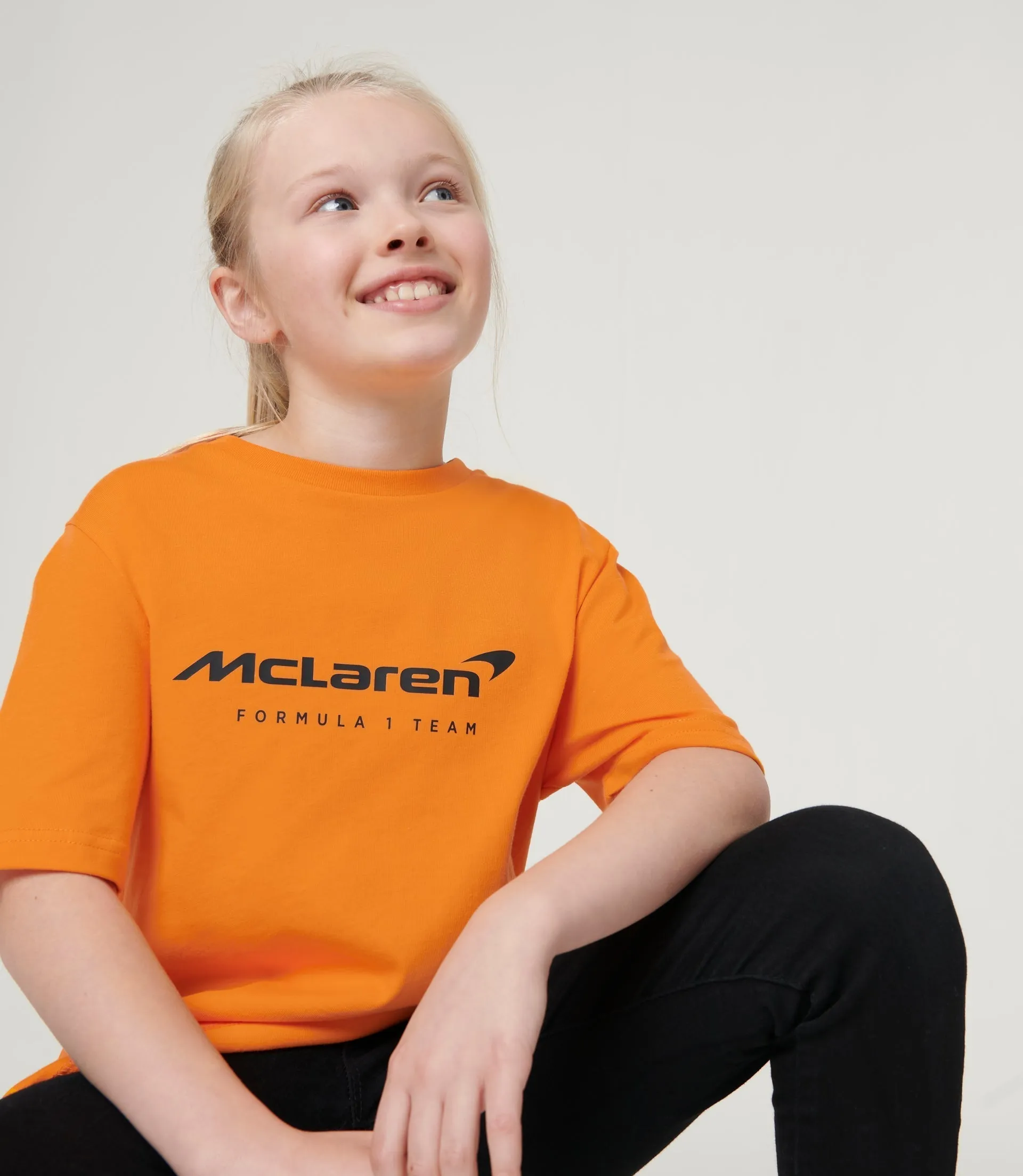 Papaya Juniors Mclaren Team Core Essentials T-Shirt