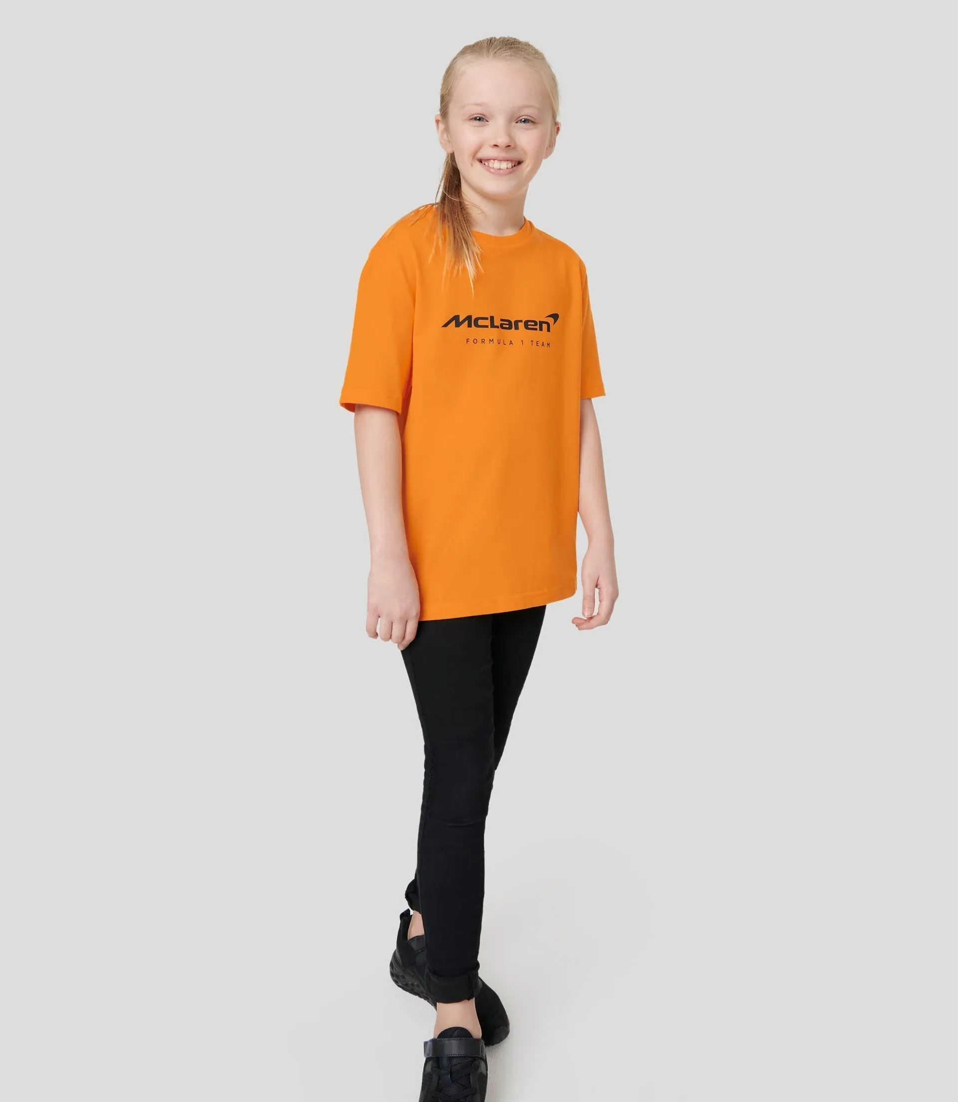 Papaya Juniors Mclaren Team Core Essentials T-Shirt