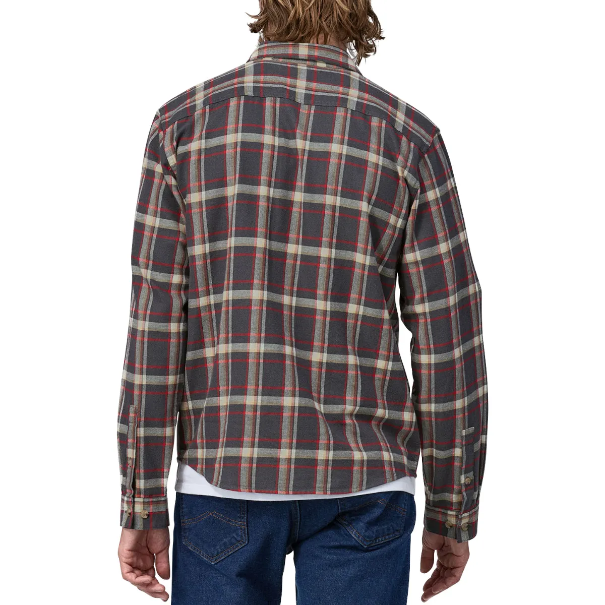 Patagonia Lightweight Fjord Cotton In Conversion Long Sleeve Button-up Flannel Shirt