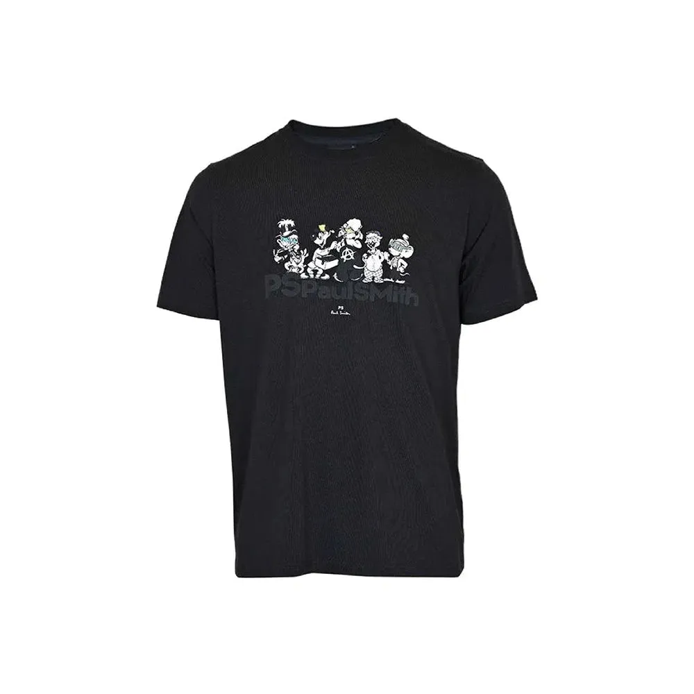 PAUL SMITH Cartoon TShirt - Black