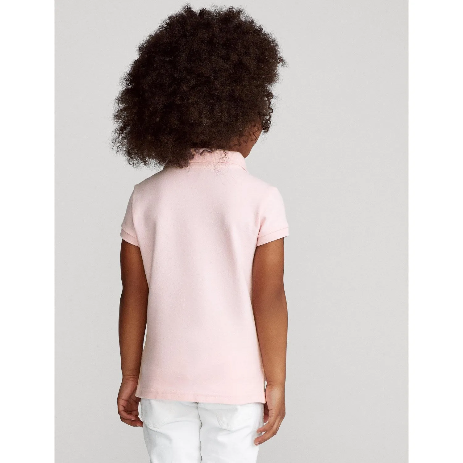 Polo Ralph Lauren Hint Of Pink Girl Polo Shirt