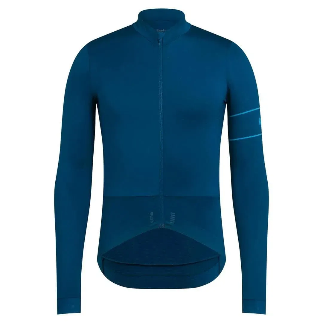 RAPHA Pro Team Long Sleeve Jersey - SBJ Blue