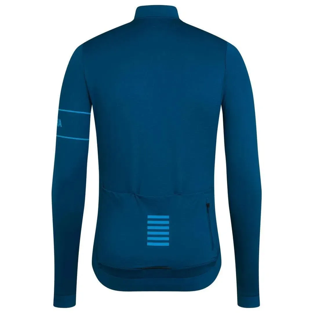 RAPHA Pro Team Long Sleeve Jersey - SBJ Blue