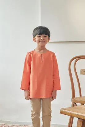 Rasa Sayang Kurta - Salmon