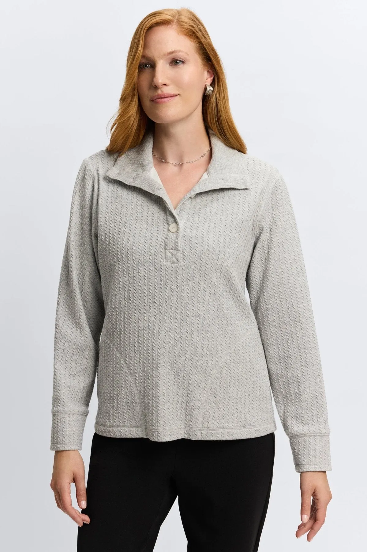 Sammy Cable Knit Popover