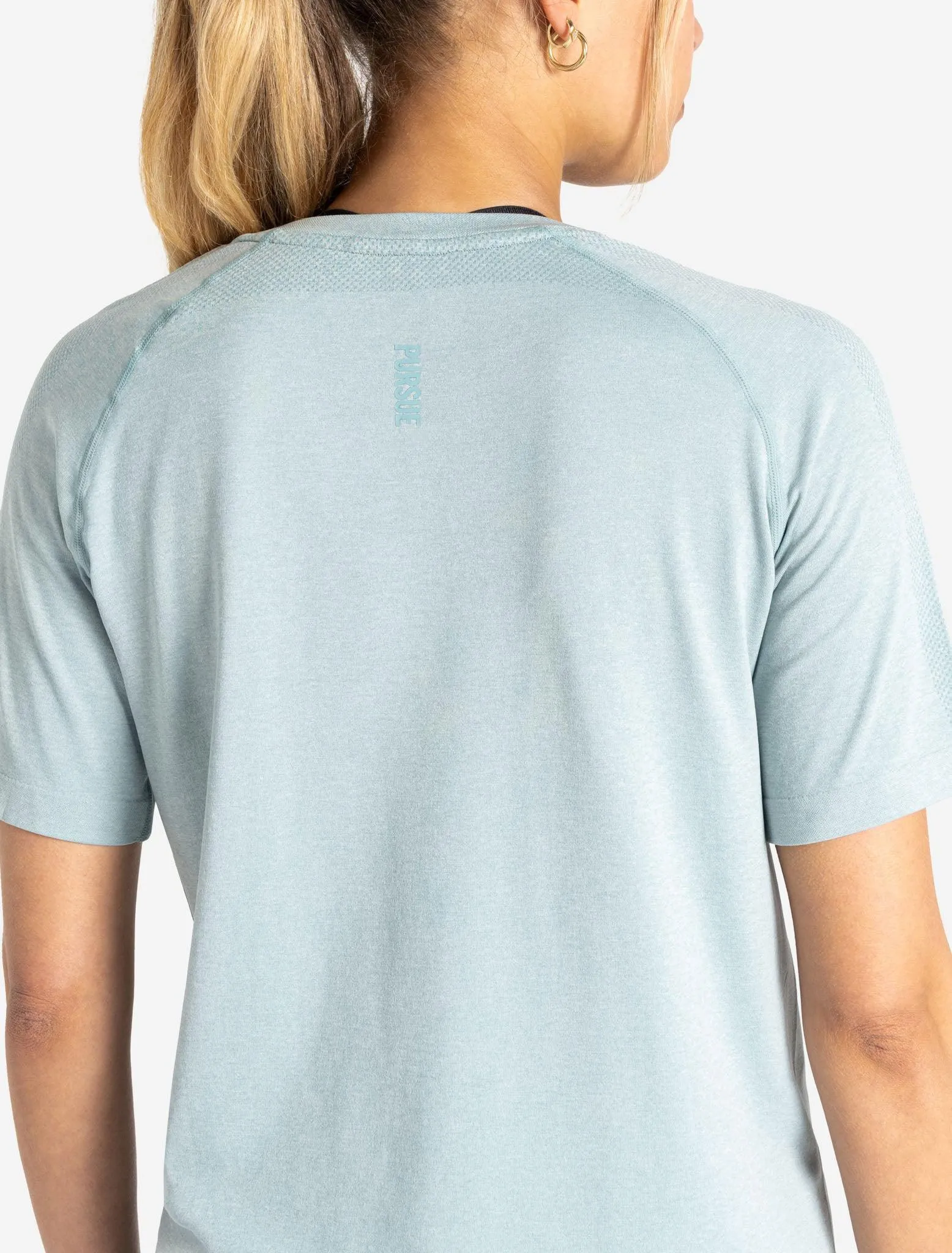 Seamless T-Shirt - Seafoam Green Marl