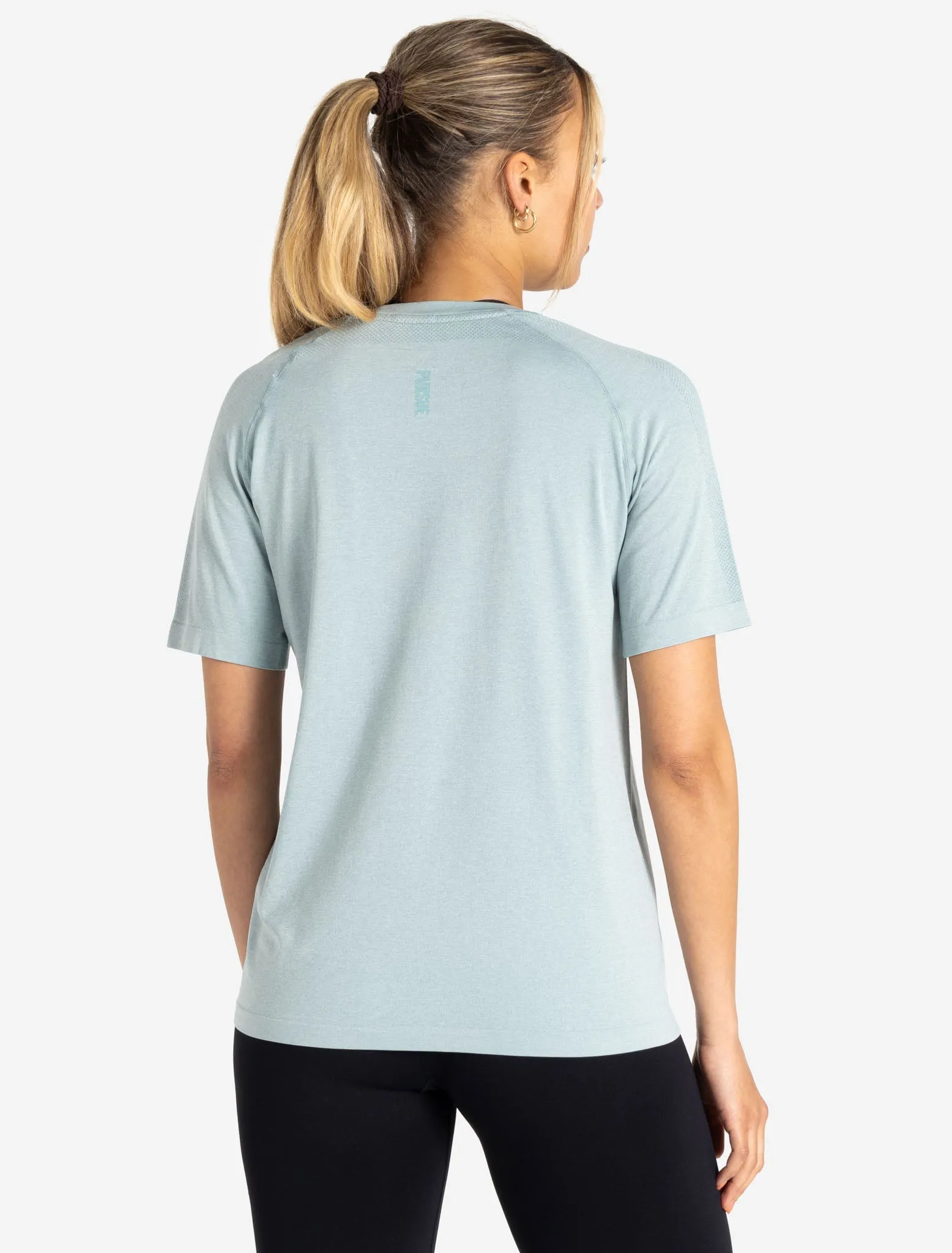 Seamless T-Shirt - Seafoam Green Marl