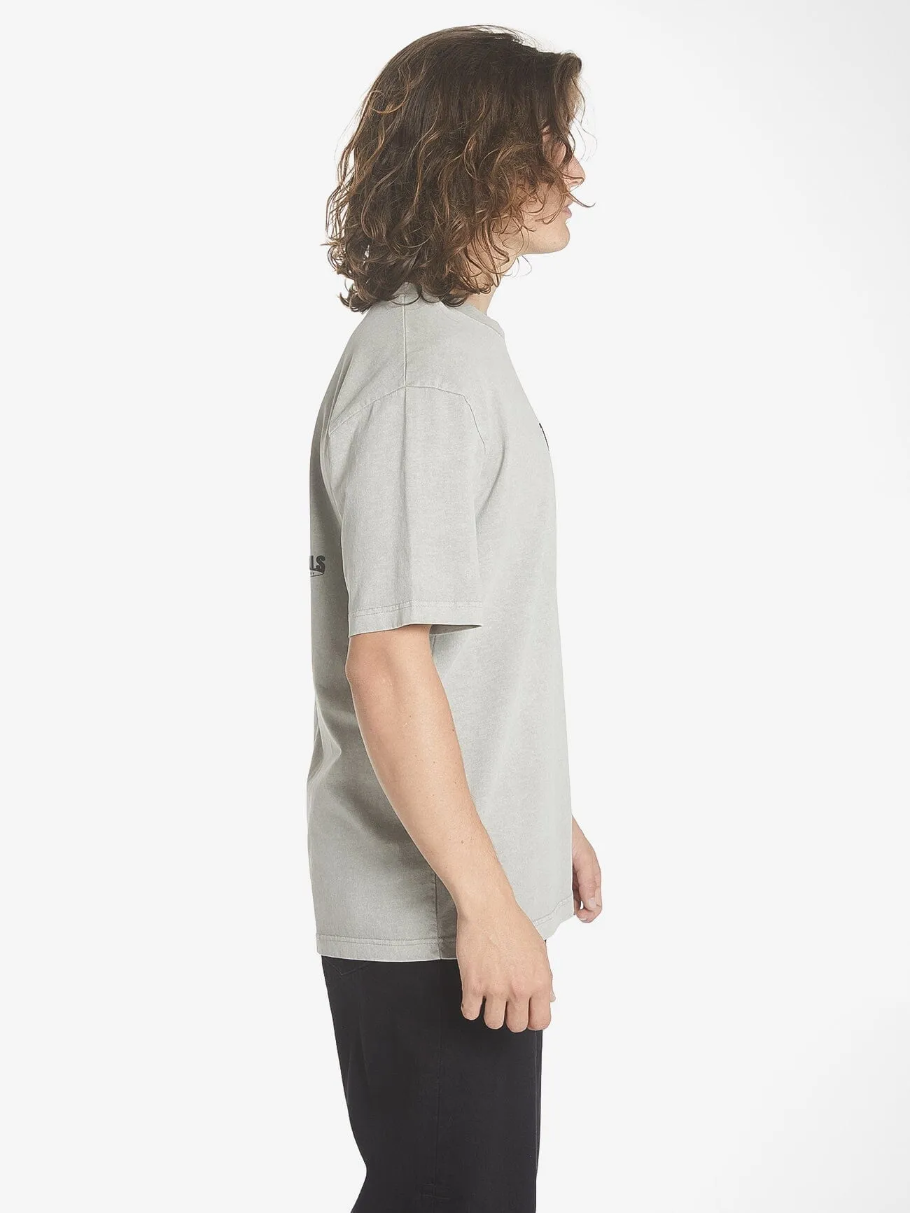 Shelter Reality Oversize Fit Tee - Fog