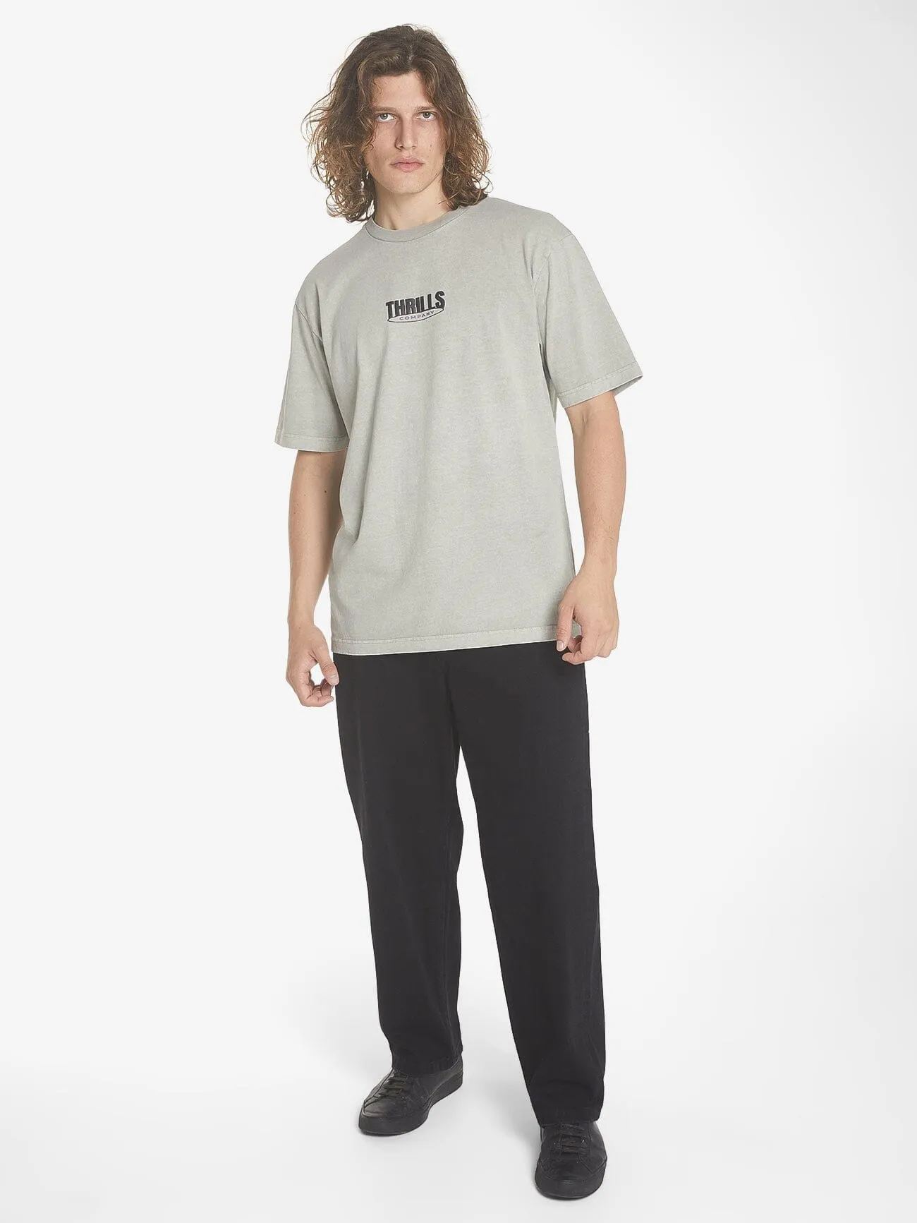 Shelter Reality Oversize Fit Tee - Fog