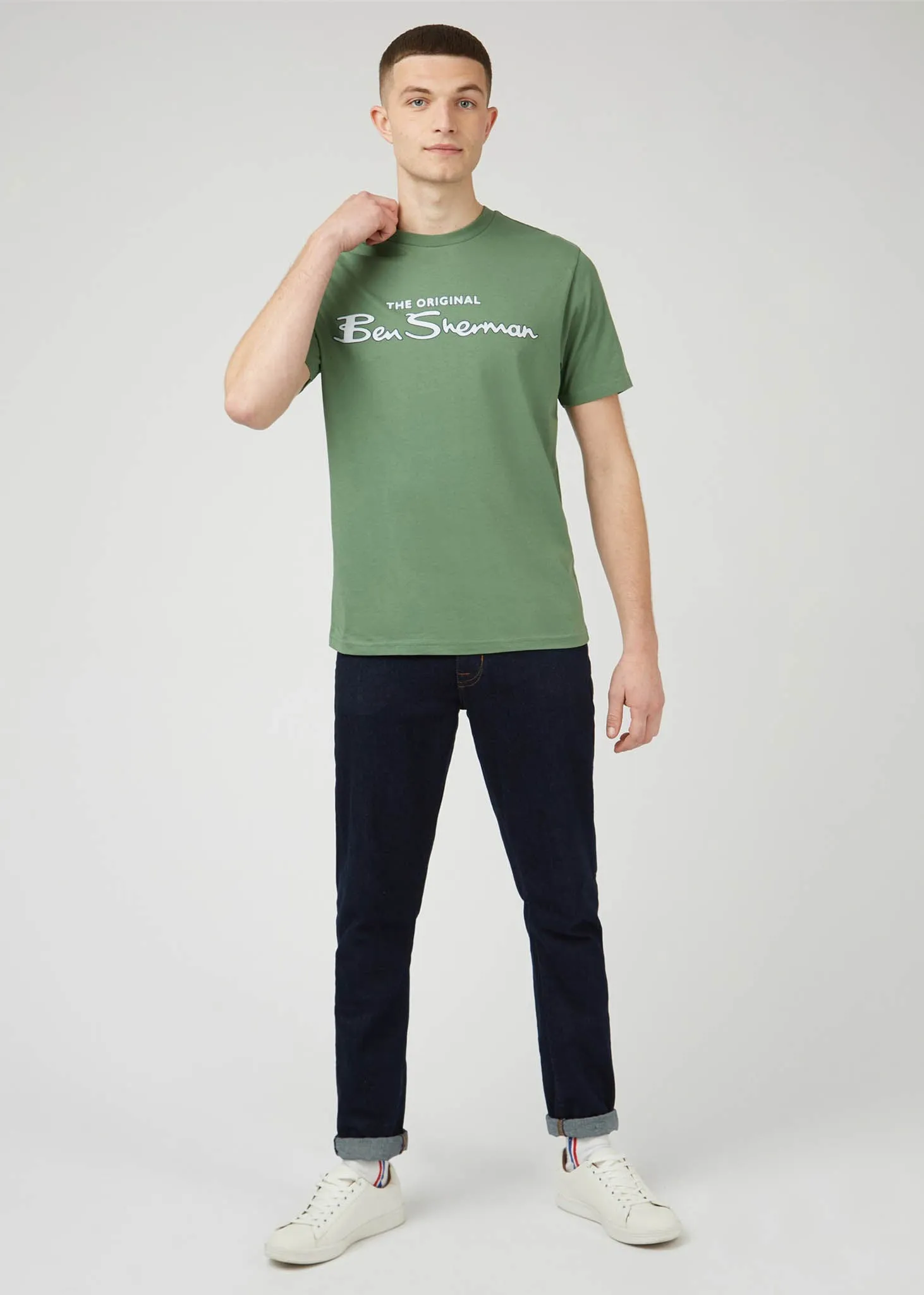 Signature logo tee - rich fern