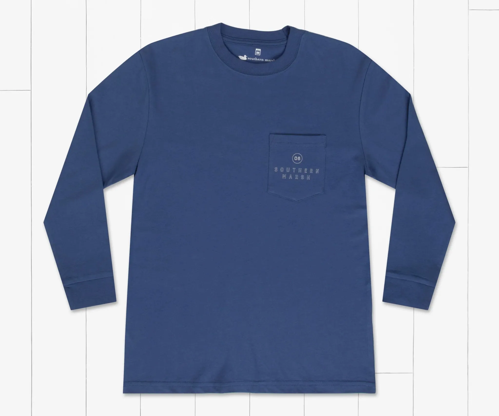 Southern Marsh Original Outline Tee - Long Sleeve