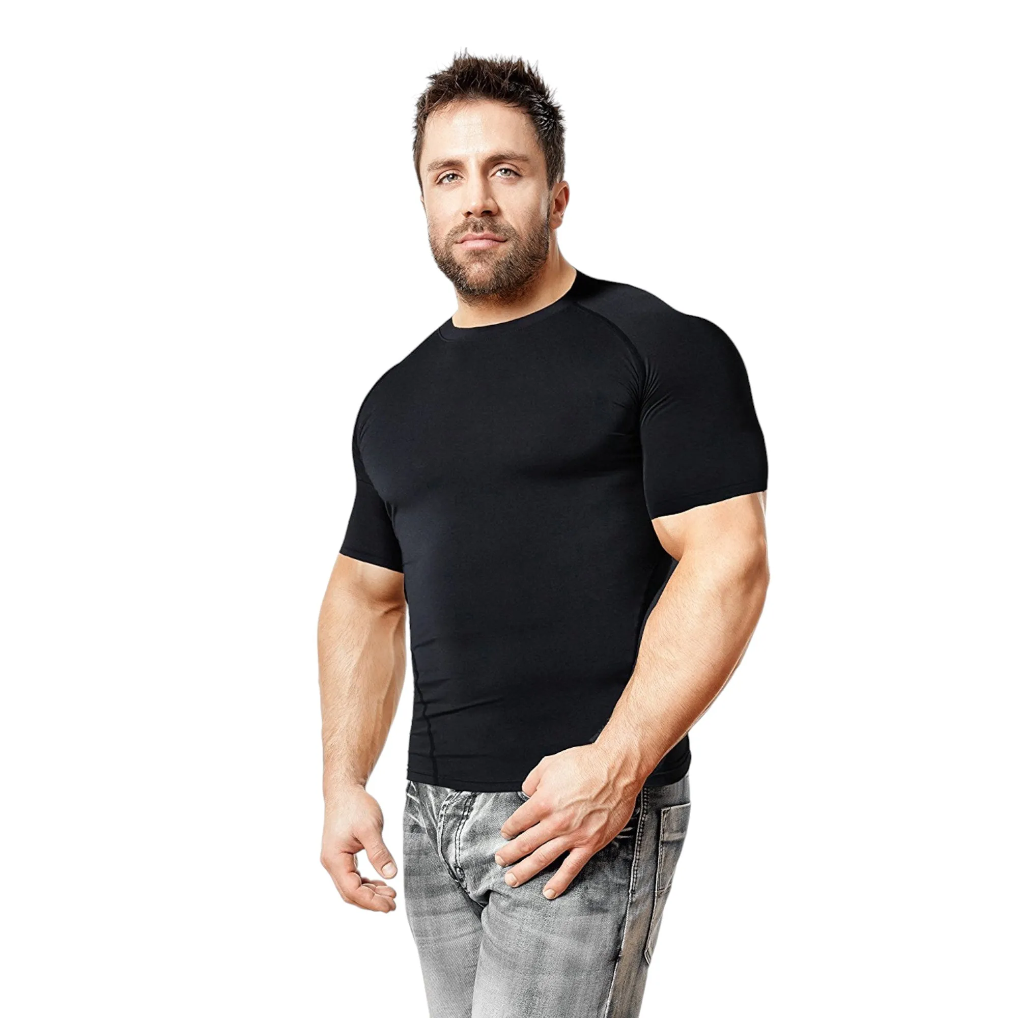 T-Sleeve Fit Compression T-Shirt: Ultimate Performance in Medium