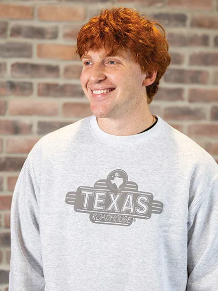 Texas Roadhouse Puff Logo Crewneck Sweatshirt