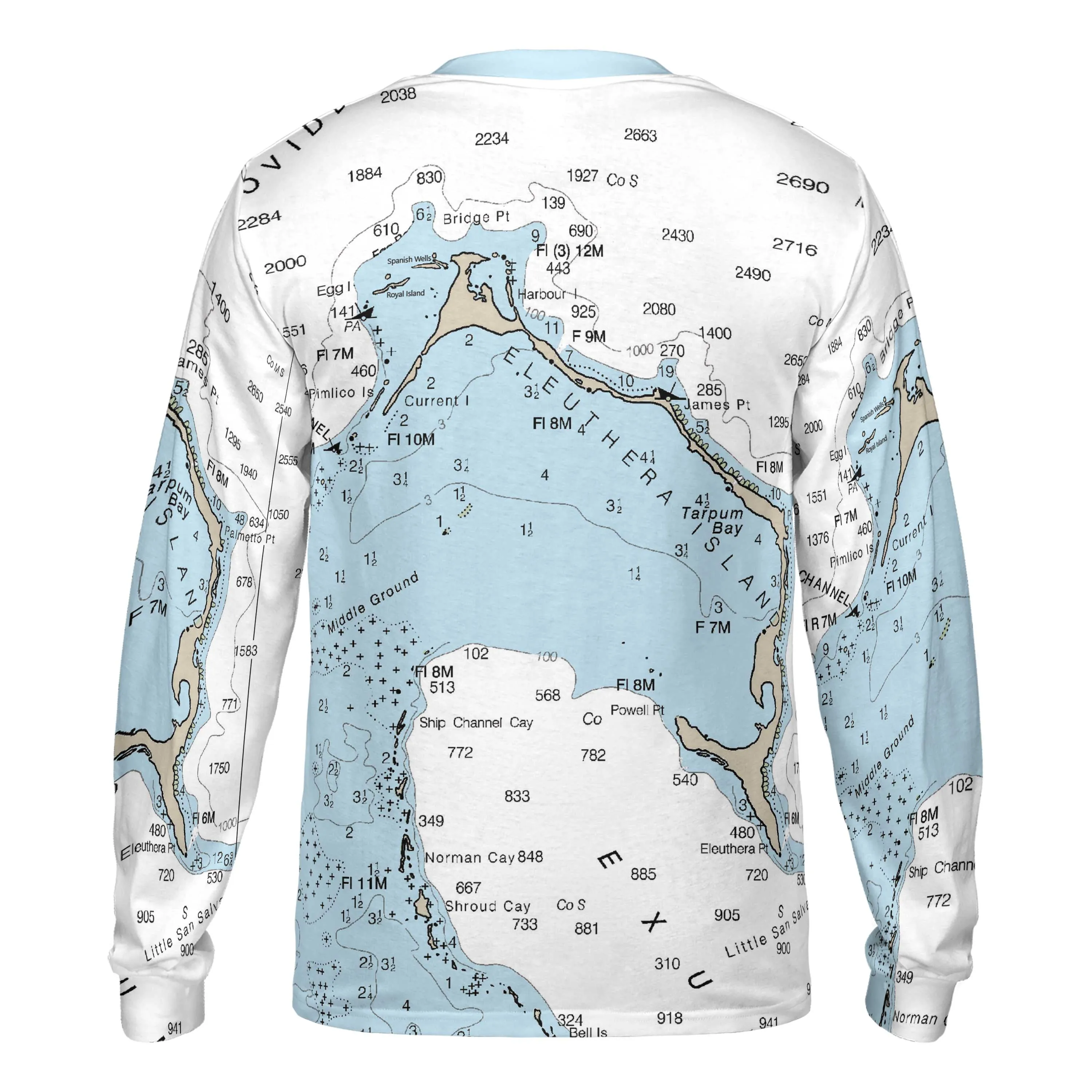 The Eleuthera Island Long Sleeve Performance Tee