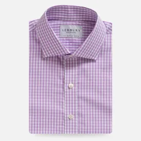 The Purple Bagley Gingham Dress Shirt