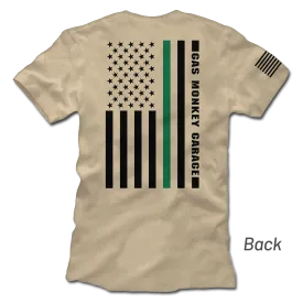 Thin Green Line Tee