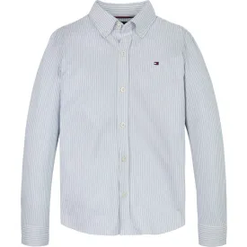 Tommy Hilfiger Breezy Blue Stripes Allover Regular Shirt