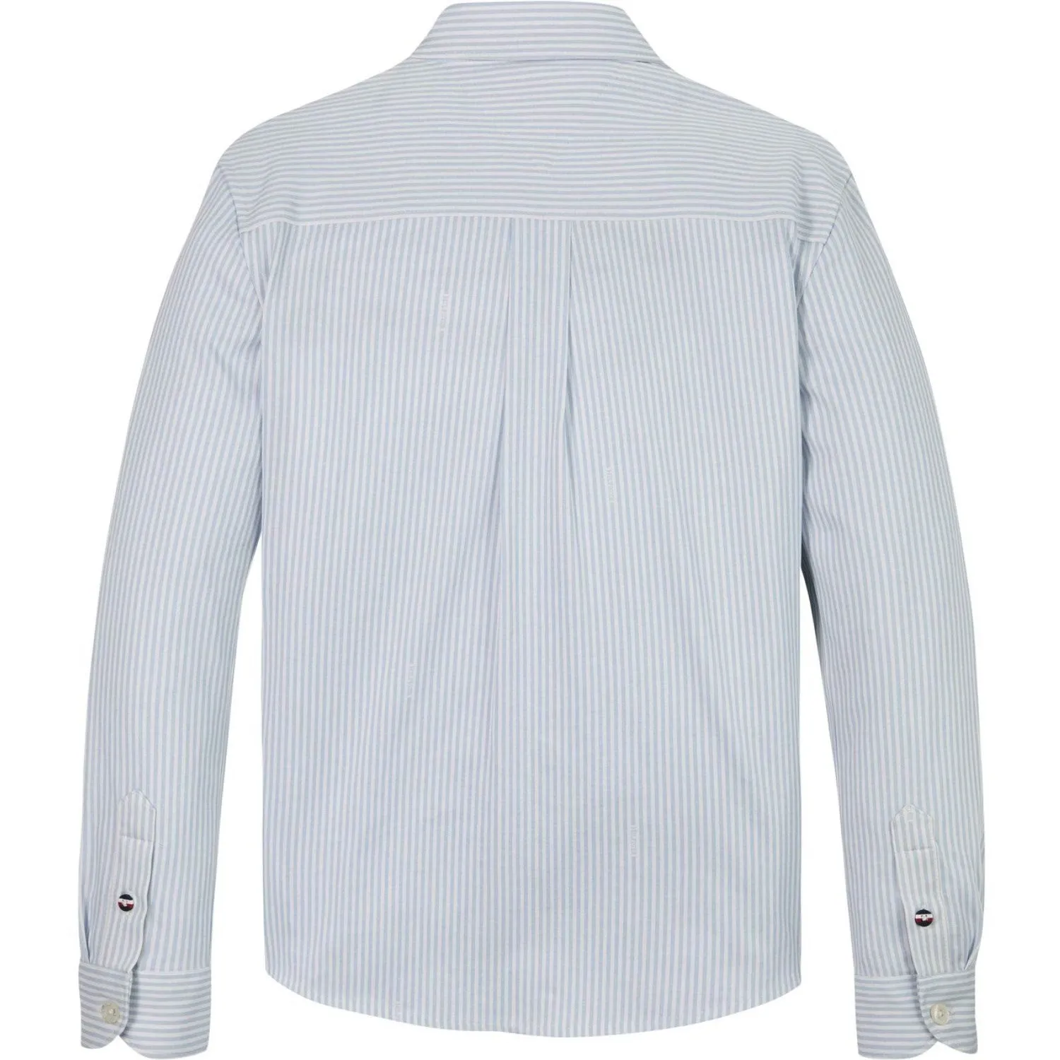 Tommy Hilfiger Breezy Blue Stripes Allover Regular Shirt