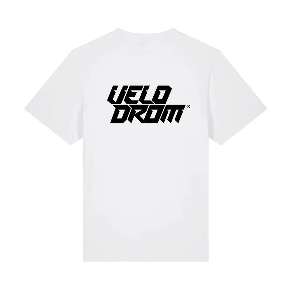 VELODROM RaceDay Tshirt SS24 - White/Black Logo