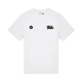 VELODROM RaceDay Tshirt SS24 - White/Black Logo