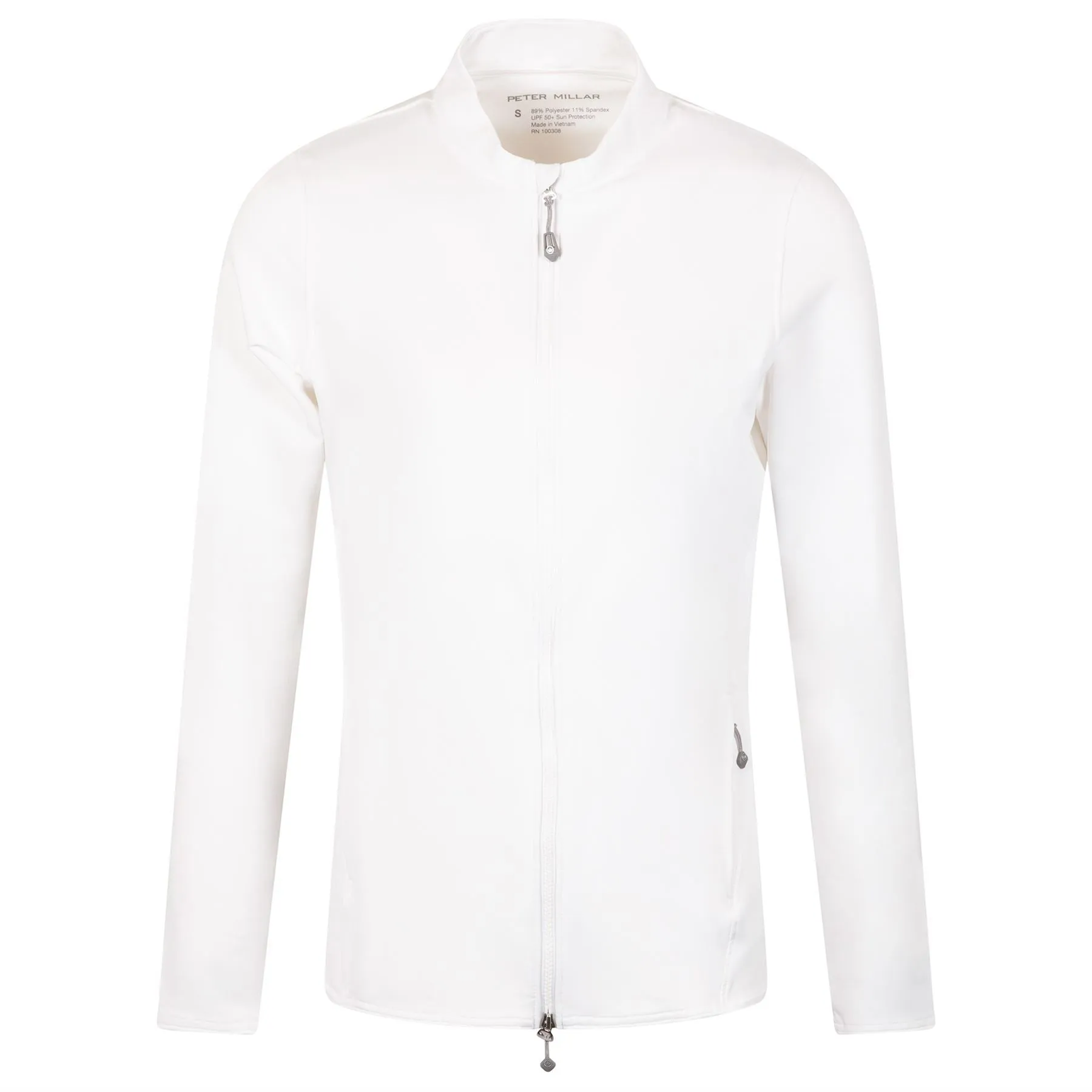 Womens Katy Full Zip Mid Layer White - 2024