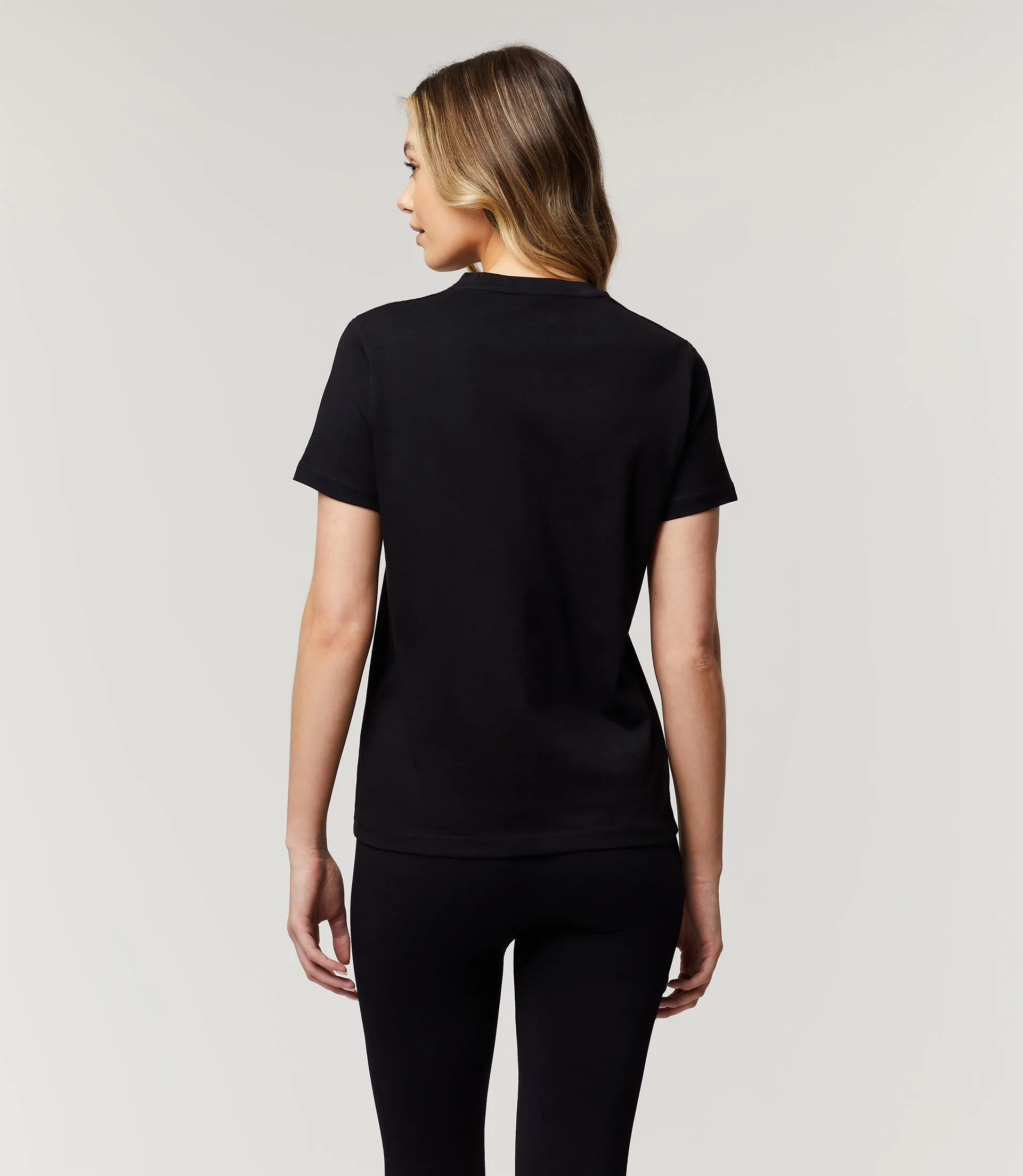 Womens Team Core Essentials T-Shirt Black