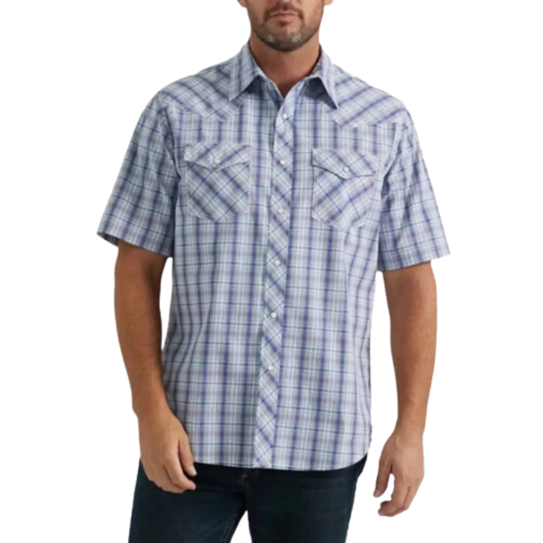 Wrangler Men's 20X Snap American Stripe Shirt