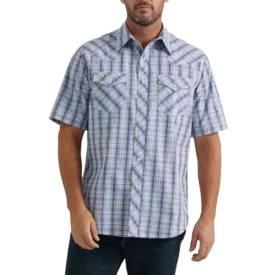 Wrangler Men's 20X Snap American Stripe Shirt