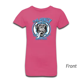 Youth Monkey Face Tee - Pink